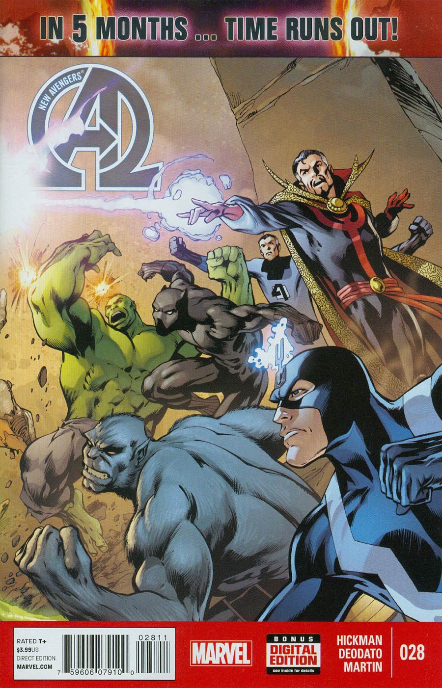 New Avengers Vol 3 #28 (Time Runs Out Tie-In)