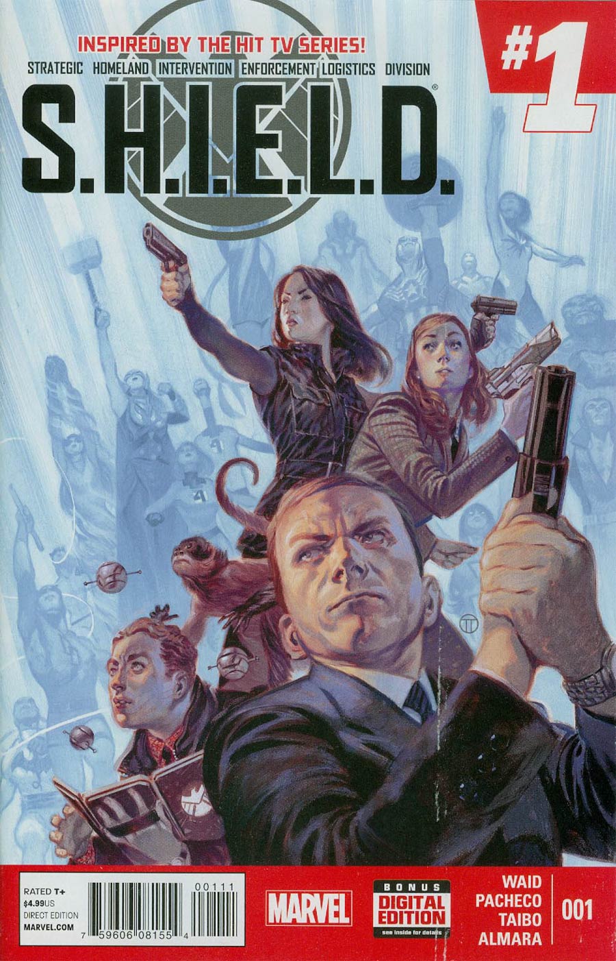 S.H.I.E.L.D. Vol 4 #1 Cover A Regular Julian Totino Tedesco Cover