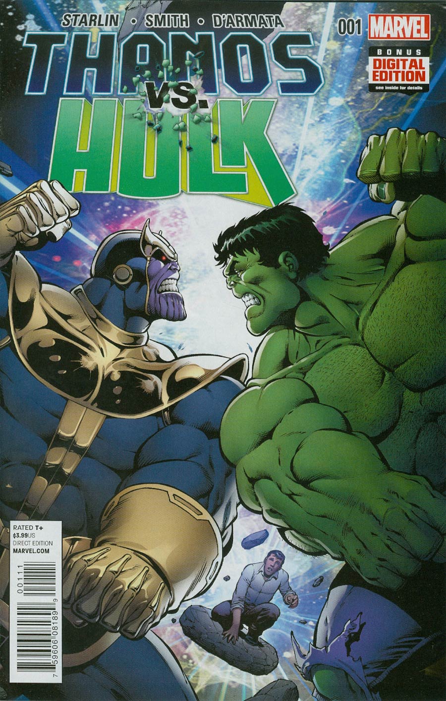 Thanos vs Hulk #1 Cover A 1st Ptg Regular Jim Starlin Cover