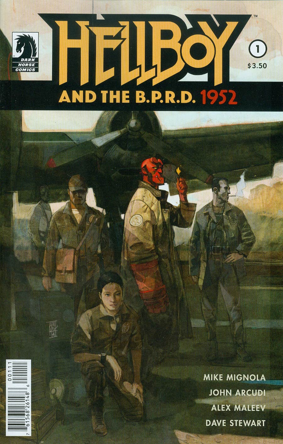 Hellboy And The BPRD 1952 #1 Cover A Regular Alex Maleev Cover