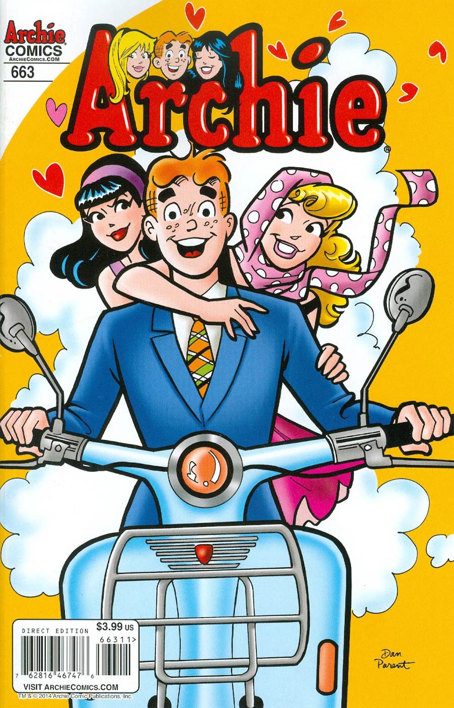 Archie #663 Cover A Regular Dan Parent Cover