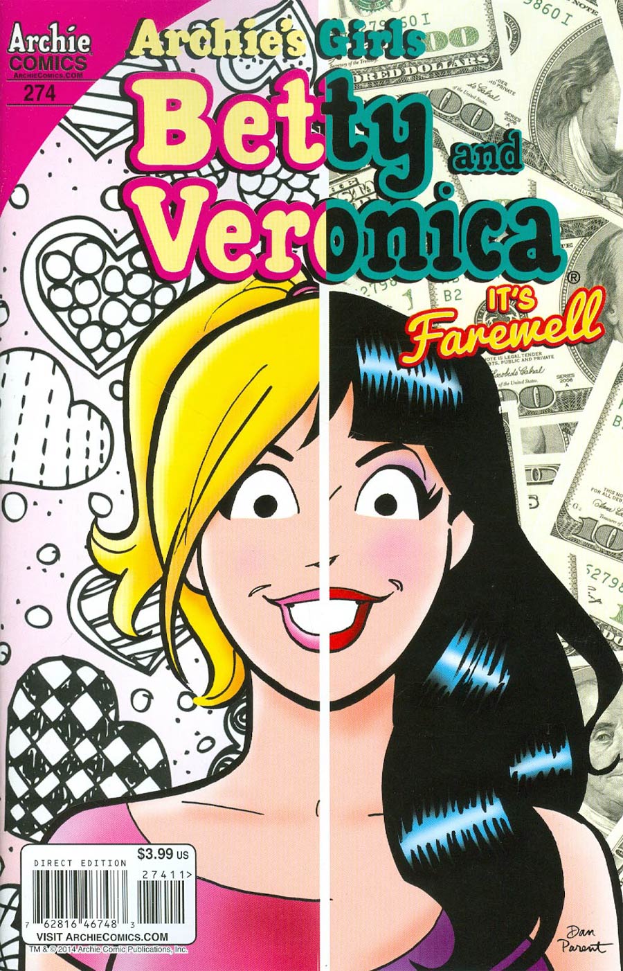 Betty & Veronica #274 Cover A Regular Dan Parent Cover