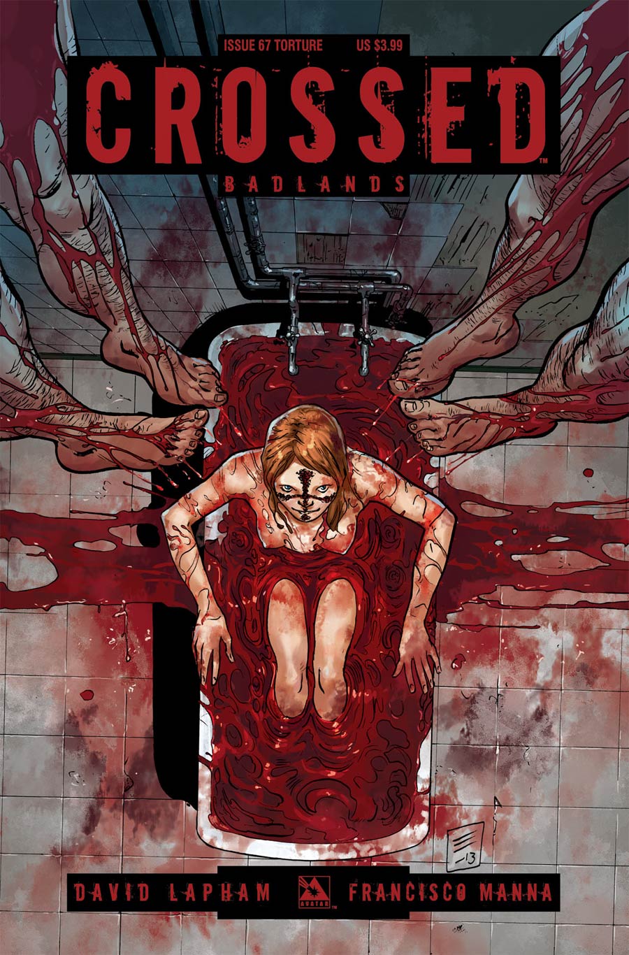 Crossed Badlands #67 Cover C Torture Cover