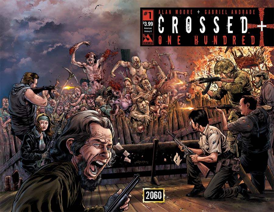 Crossed Plus 100 #1 Cover B American History X Wraparound Cover