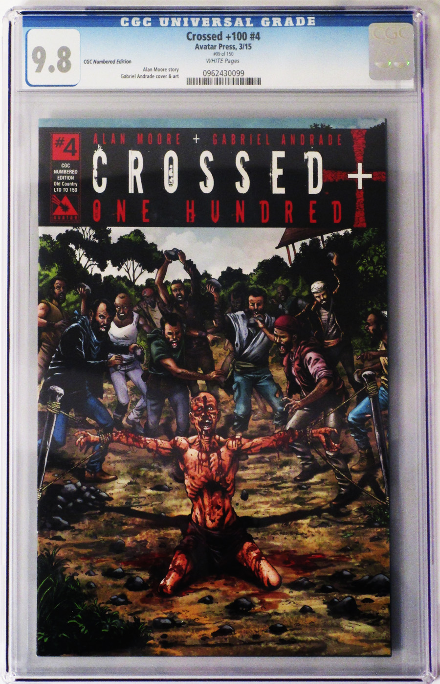 Crossed Plus 100 Taste Test CGC Numbered Edition Box Set