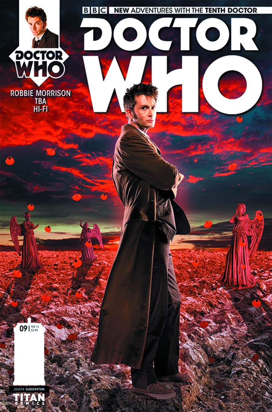 Doctor Who 10th Doctor #9 Cover B Variant Photo Subscription Cover