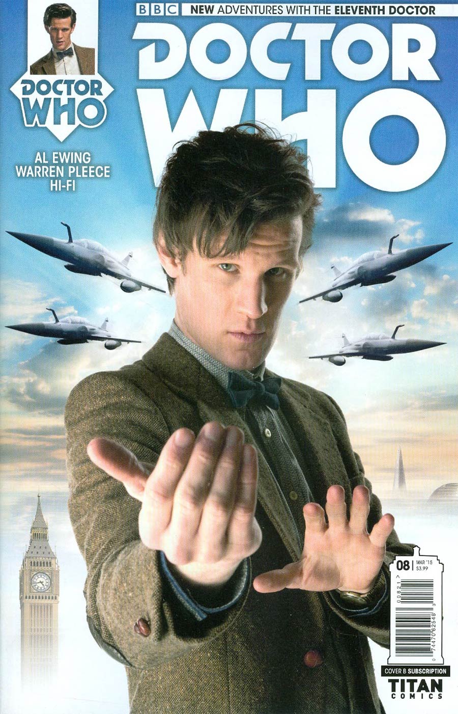 Doctor Who 11th Doctor #8 Cover B Variant Photo Subscription Cover