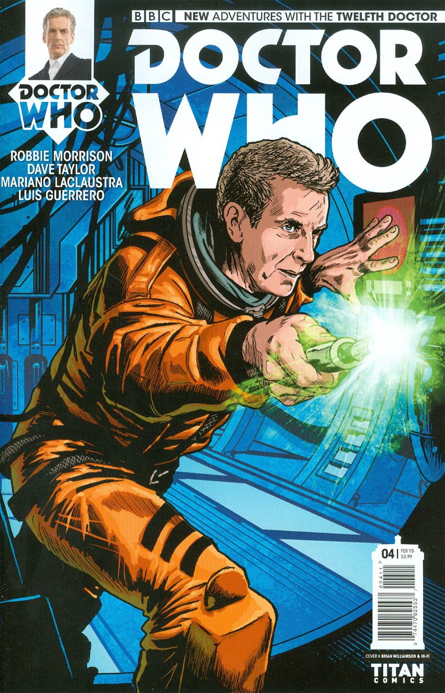 Doctor Who 12th Doctor #4 Cover A Regular Brian Williamson Cover