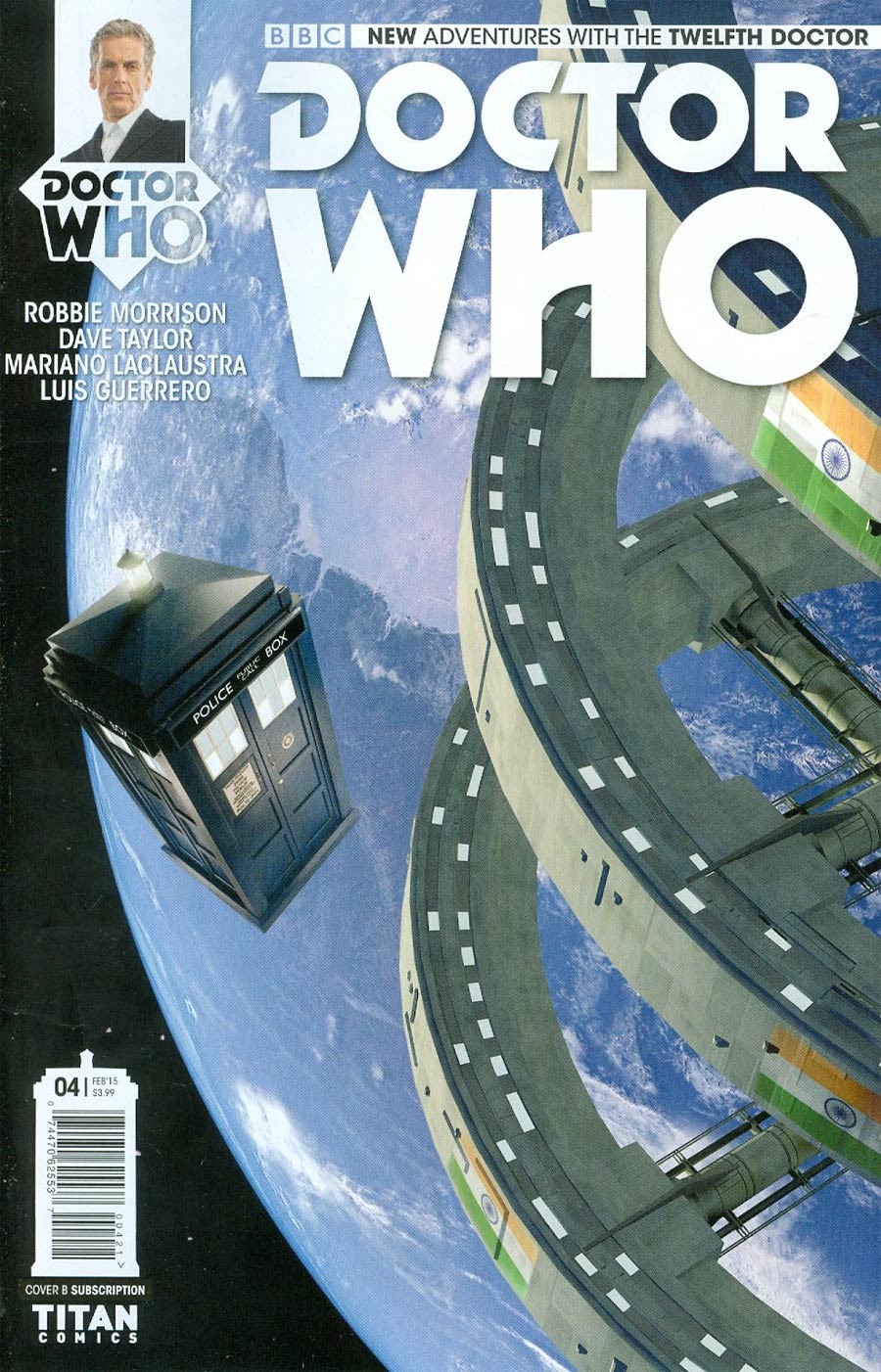 Doctor Who 12th Doctor #4 Cover B Variant Photo Subscription Cover