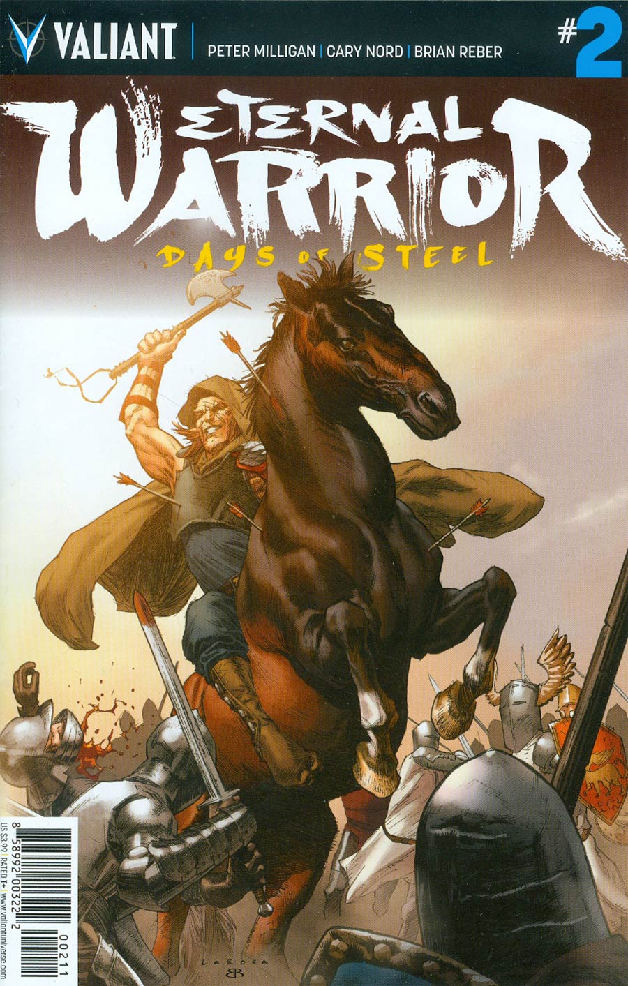 Eternal Warrior Days Of Steel #2 Cover A Regular Lewis LaRosa Cover