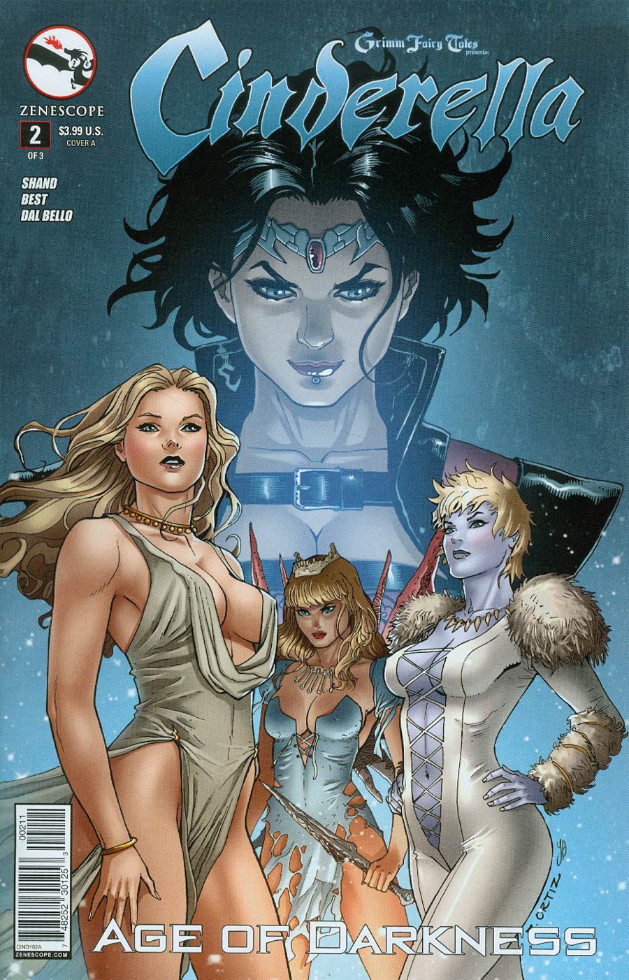 Grimm Fairy Tales Presents Cinderella #2 Cover A Richard Ortiz (Age Of Darkness Tie-In)