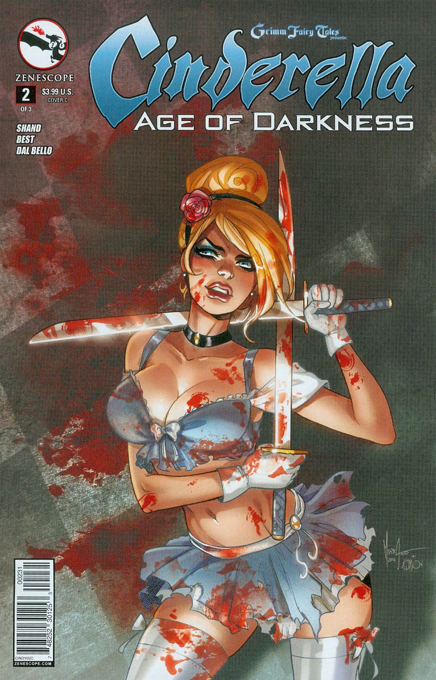 Grimm Fairy Tales Presents Cinderella #2 Cover C Mirka Andolfo (Age Of Darkness Tie-In)