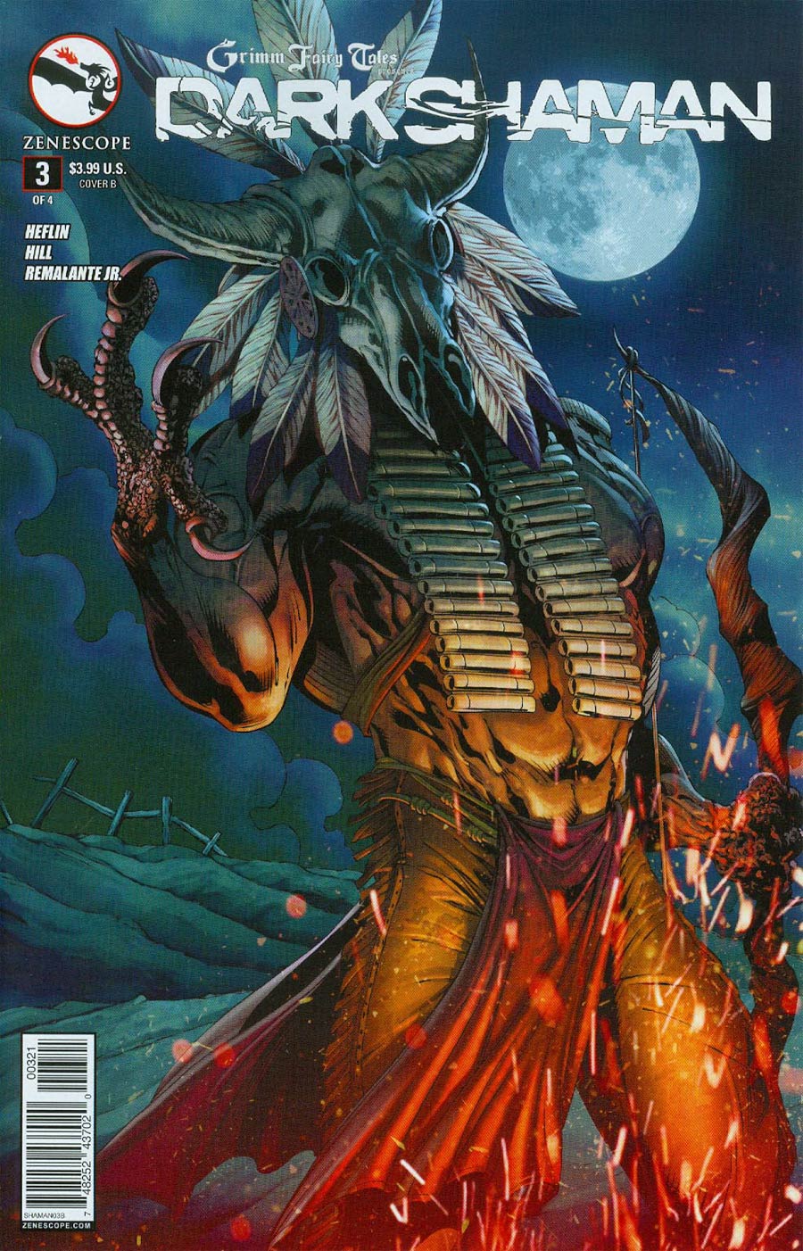 Grimm Fairy Tales Presents Dark Shaman #3 Cover B Marat Mychaels