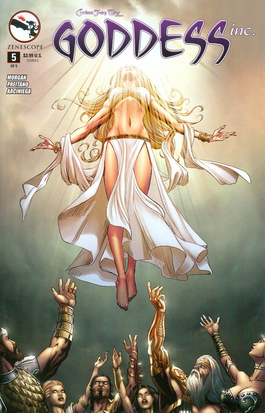 Grimm Fairy Tales Presents Goddess Inc #5 Cover C Variant Anthony Spay Cover