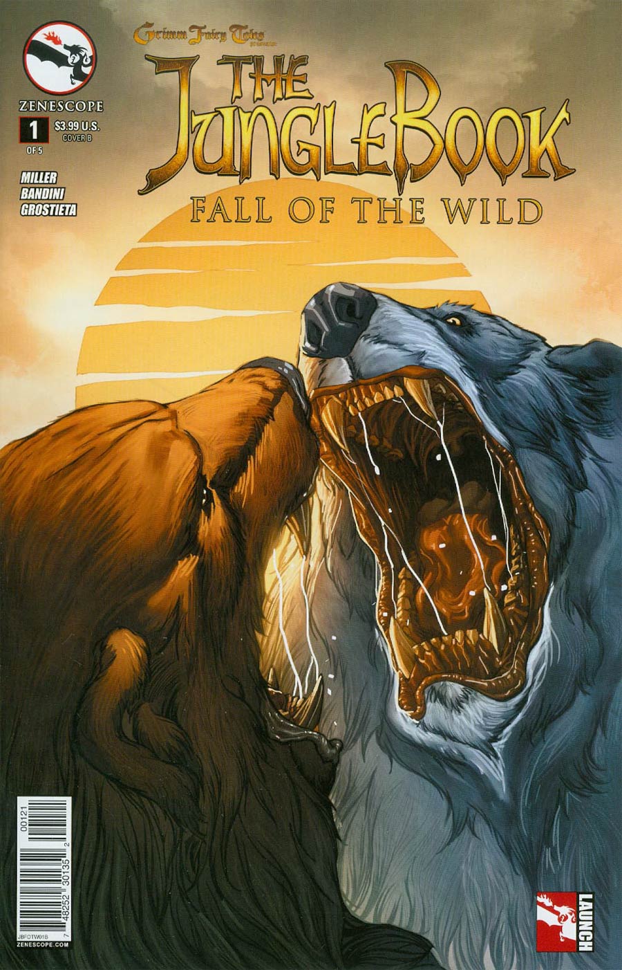 Grimm Fairy Tales Presents Jungle Book Fall Of The Wild #1 Cover B Variant Carlos Granda Cover