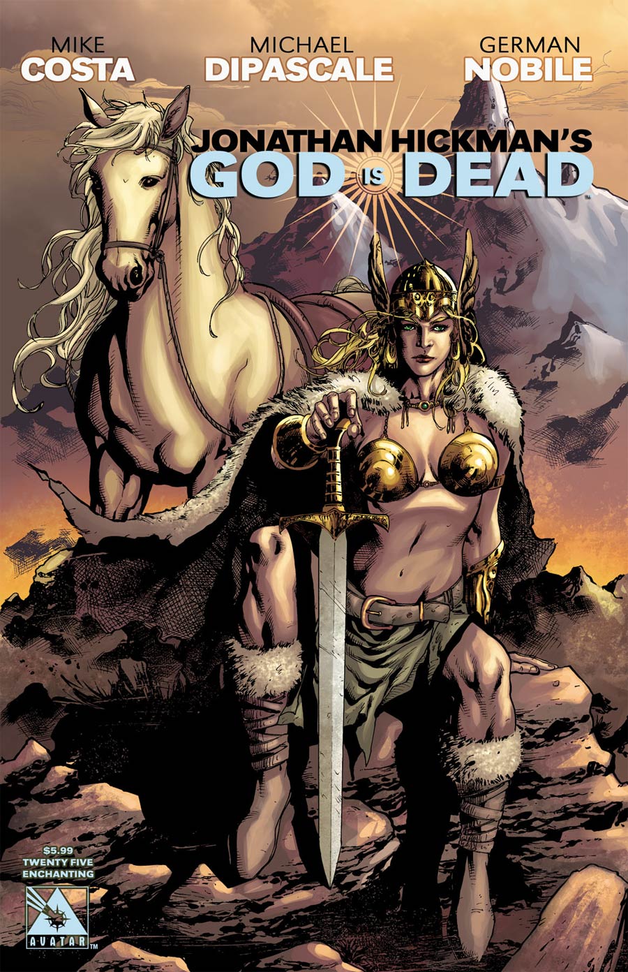 God Is Dead #25 Cover E Enchanting Cover