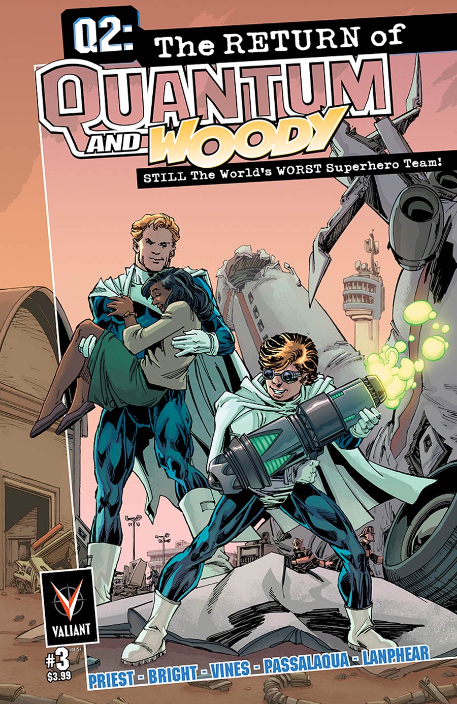 Q2 Return Of Quantum & Woody #3 Cover A Regular MD Bright Cover