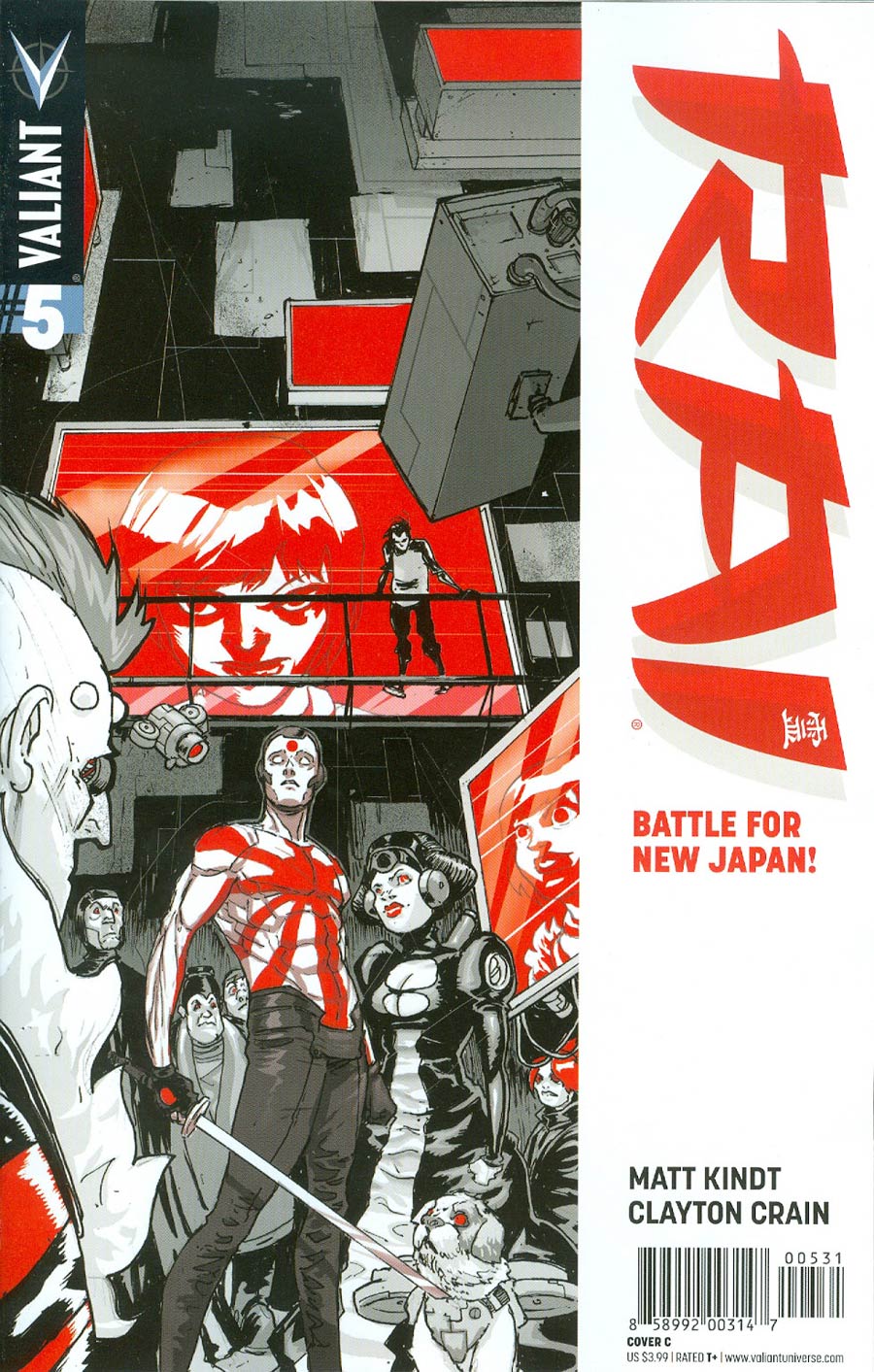 Rai Vol 2 #5 Cover C Variant Riley Rossmo Cover