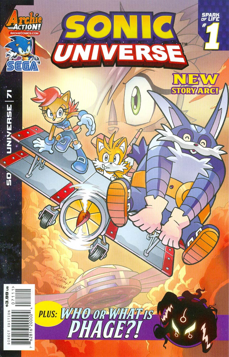 Sonic Universe #71 Cover A Regular Tracy Yardley Cover