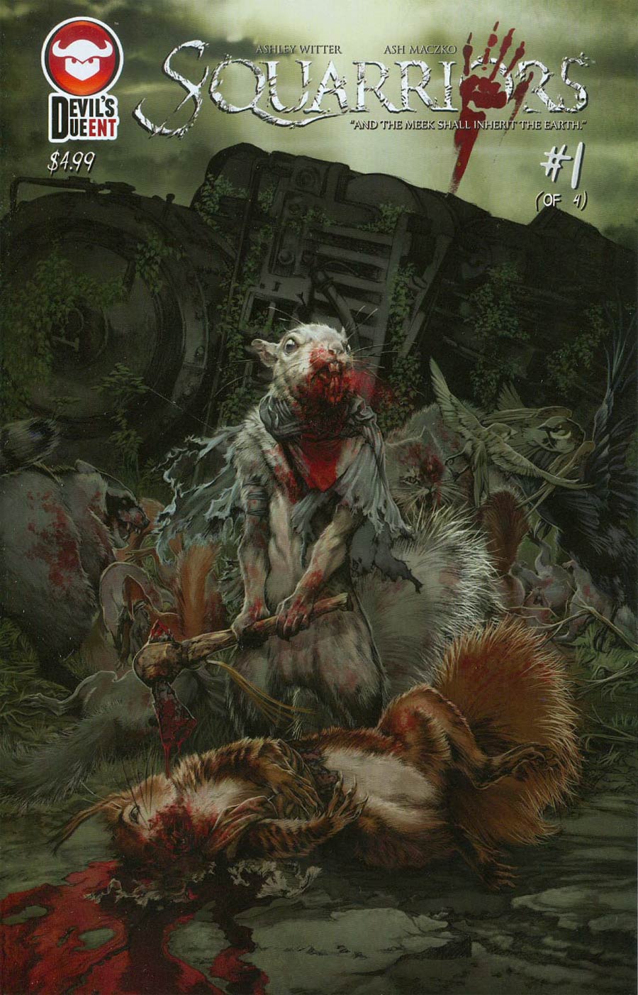 Squarriors #1 Cover A 1st Ptg Regular Ashley Witter Cover