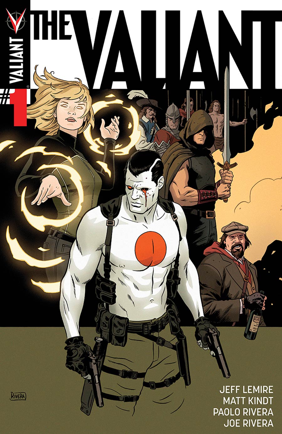 The Valiant #1 Cover A 1st Ptg Regular Paolo Rivera Cover