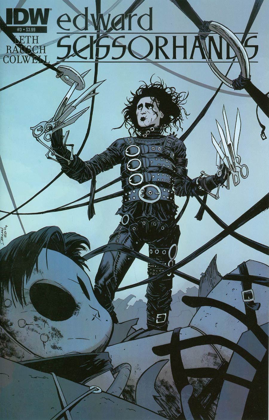 Edward Scissorhands #3 Cover A Regular Declan Shalvey Cover