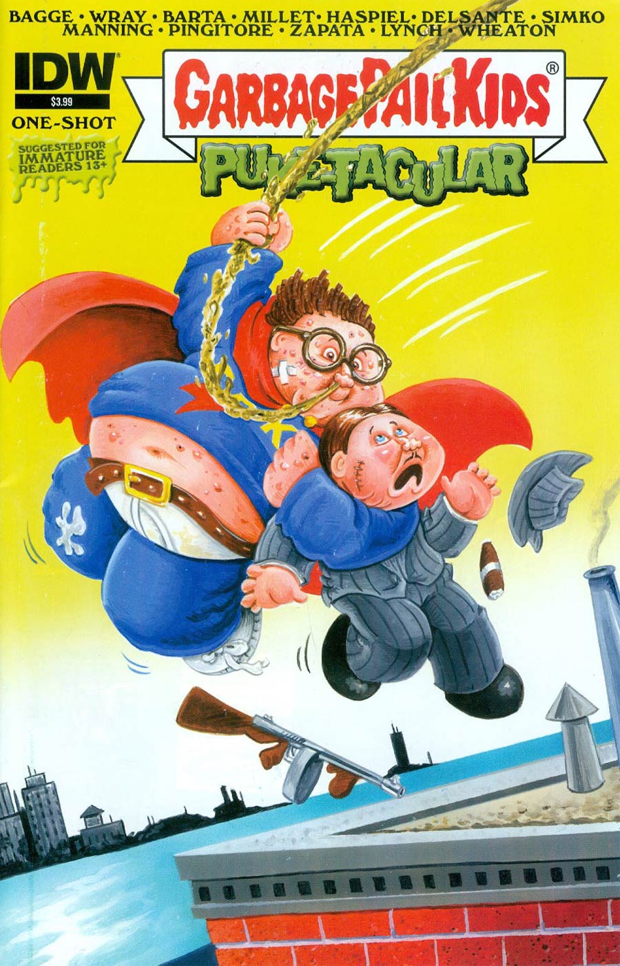 Garbage Pail Kids Comic Book Puke-Tacular #1 Cover A Regular Mark Pingatore Cover