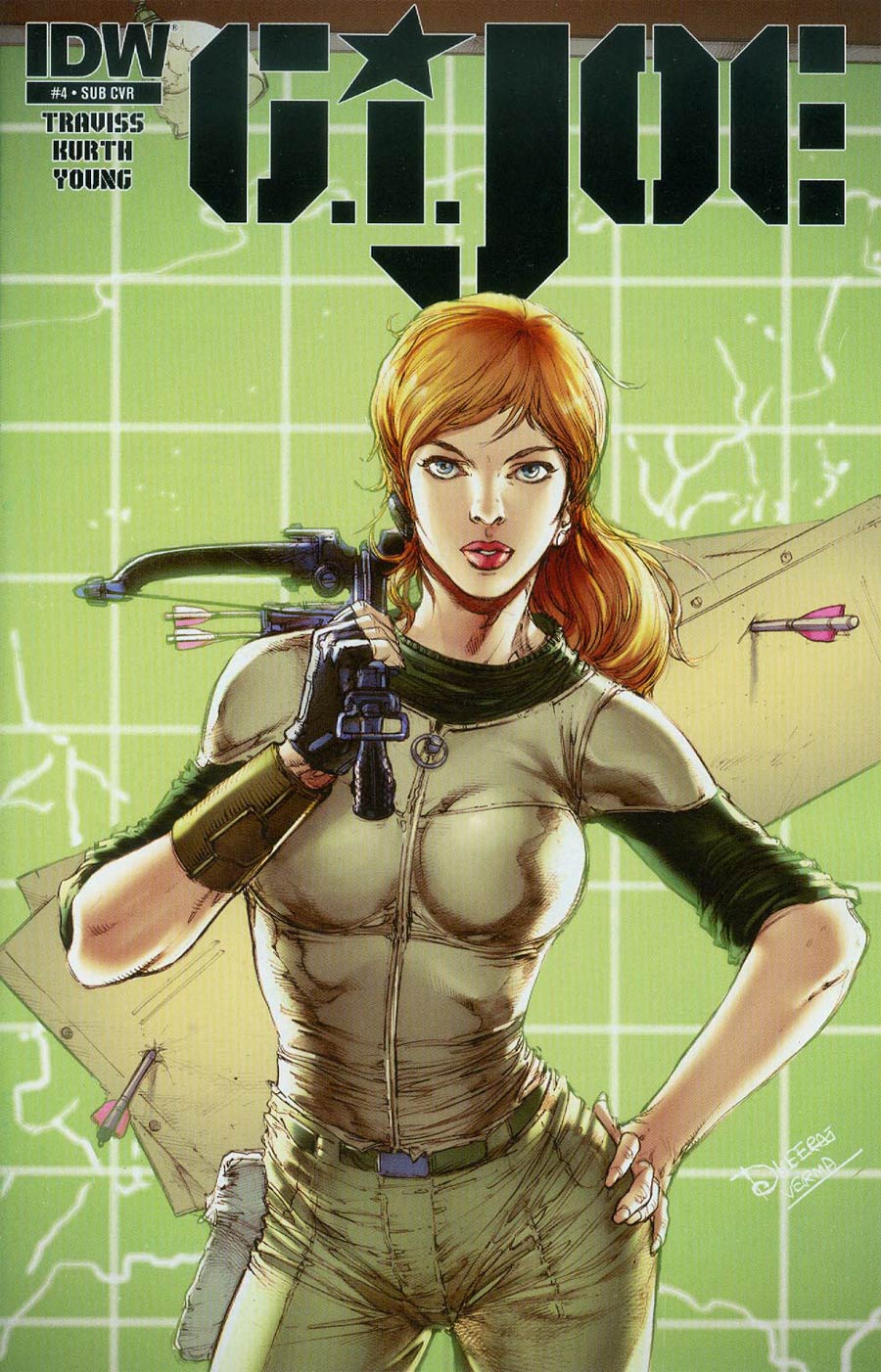 GI Joe Vol 7 #4 Cover B Variant Dheeraj Verma Subscription Cover