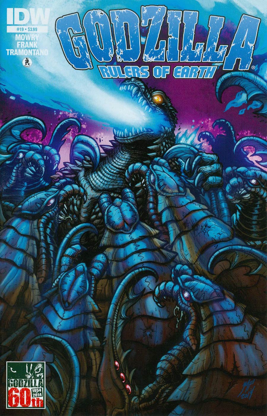 Godzilla Rulers Of The Earth #19 Cover A Regular Matt Frank Cover