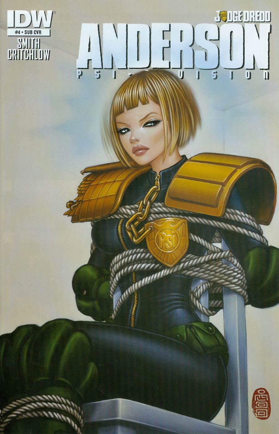 Judge Dredd Anderson Psi-Division #4 Cover B Variant Mimi Yoon Subscription Cover