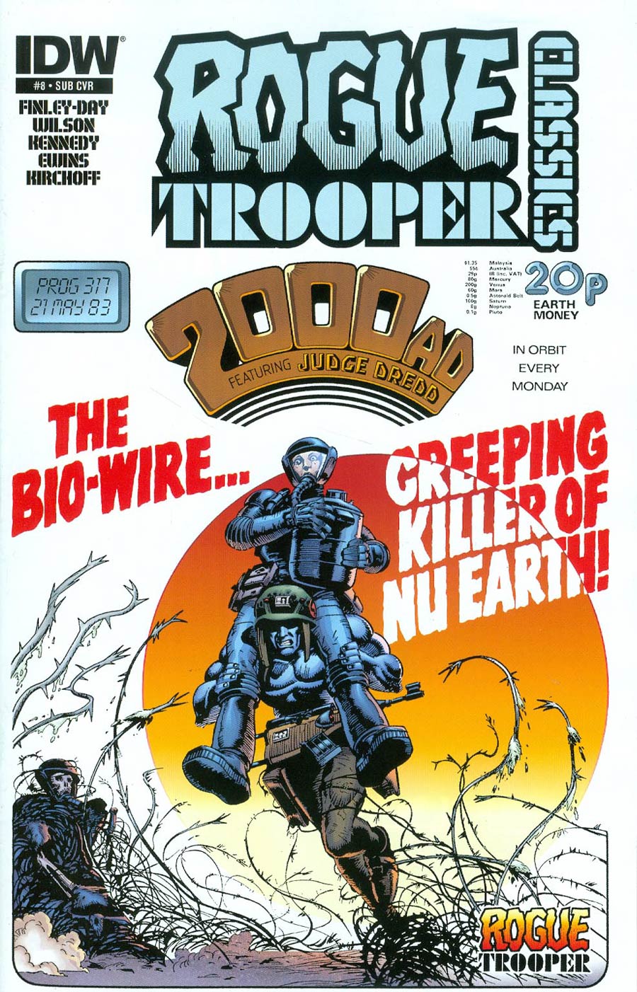 Rogue Trooper Classics #8 Cover B Variant Cam Kennedy Subscription Cover