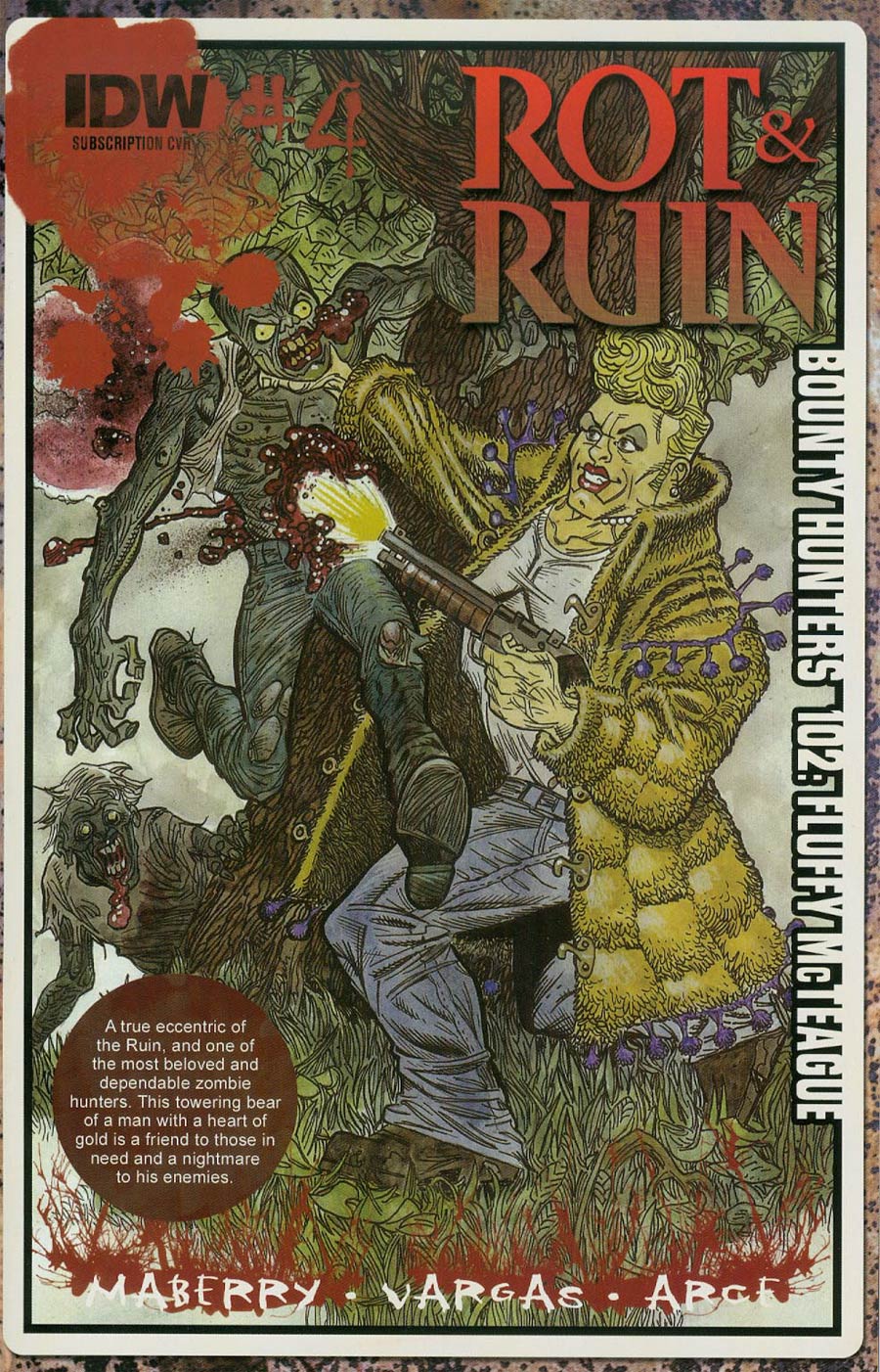 Rot & Ruin #4 Cover B Variant Robert Sacchetto Subscription Cover