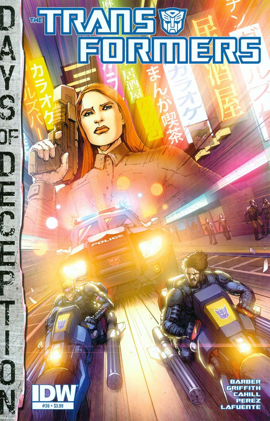 Transformers Vol 3 #36 Cover A Regular Andrew Griffith Cover (Days Of Deception Tie-In)
