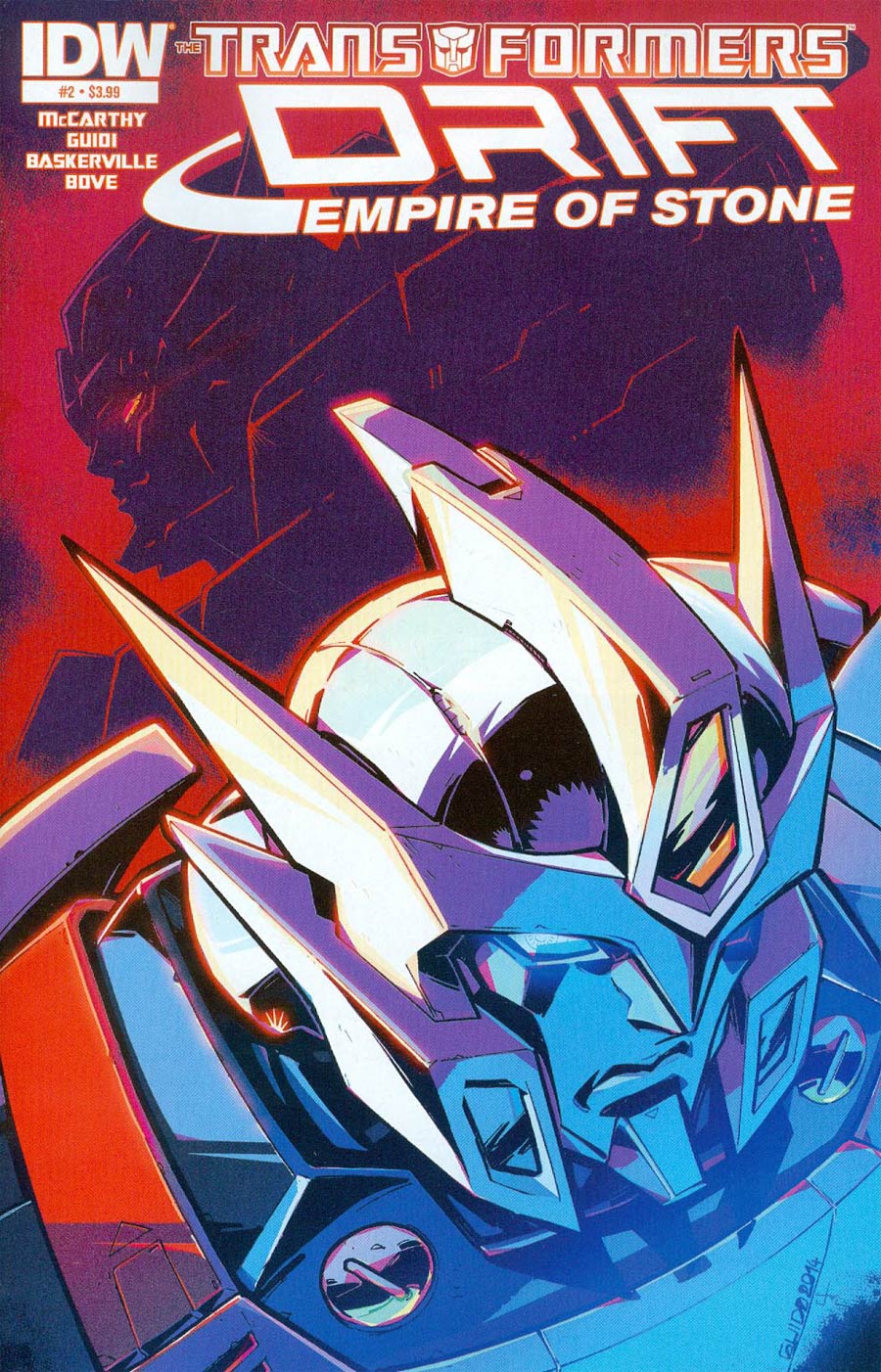 Transformers Drift Empire Of Stone #2 Cover A Regular Guido Guidi Cover