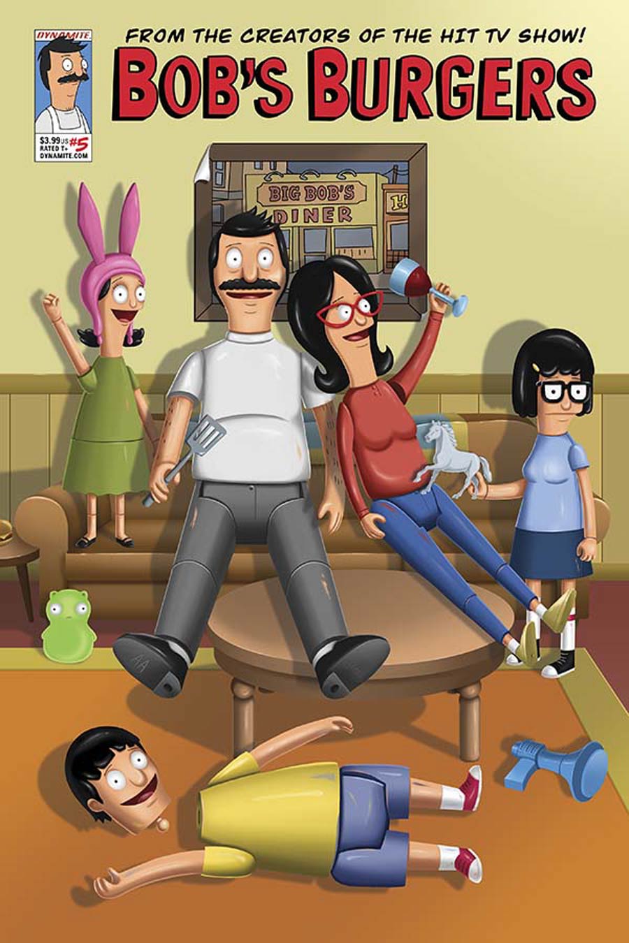 Bobs Burgers #5 Cover A Regular Hector Reynoso Cover