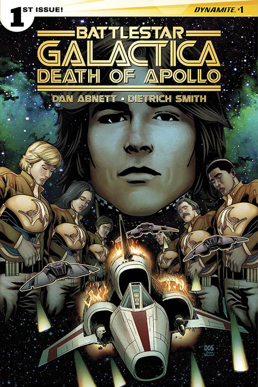 Battlestar Galactica Death Of Apollo #1 Cover B Variant Dietrich Smith Cover