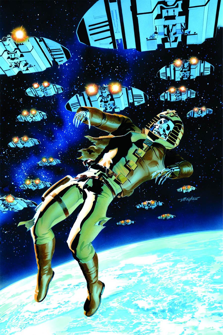 Battlestar Galactica Death Of Apollo #1 Cover H Rare Mike Mayhew Virgin Cover