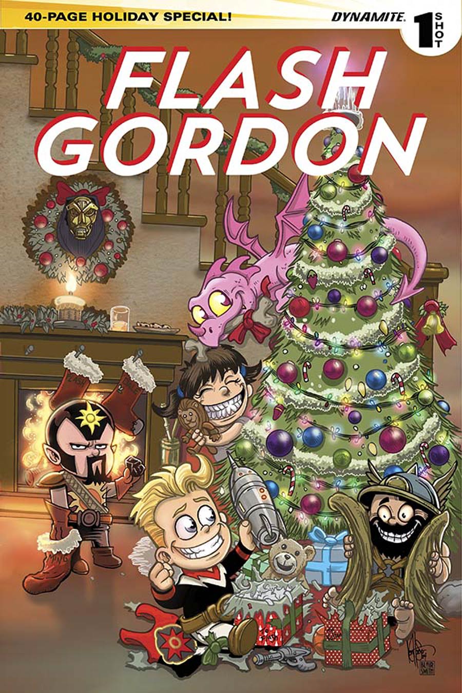 Flash Gordon Holiday Special 2014 Cover B Variant Ken Haeser Cute Cover