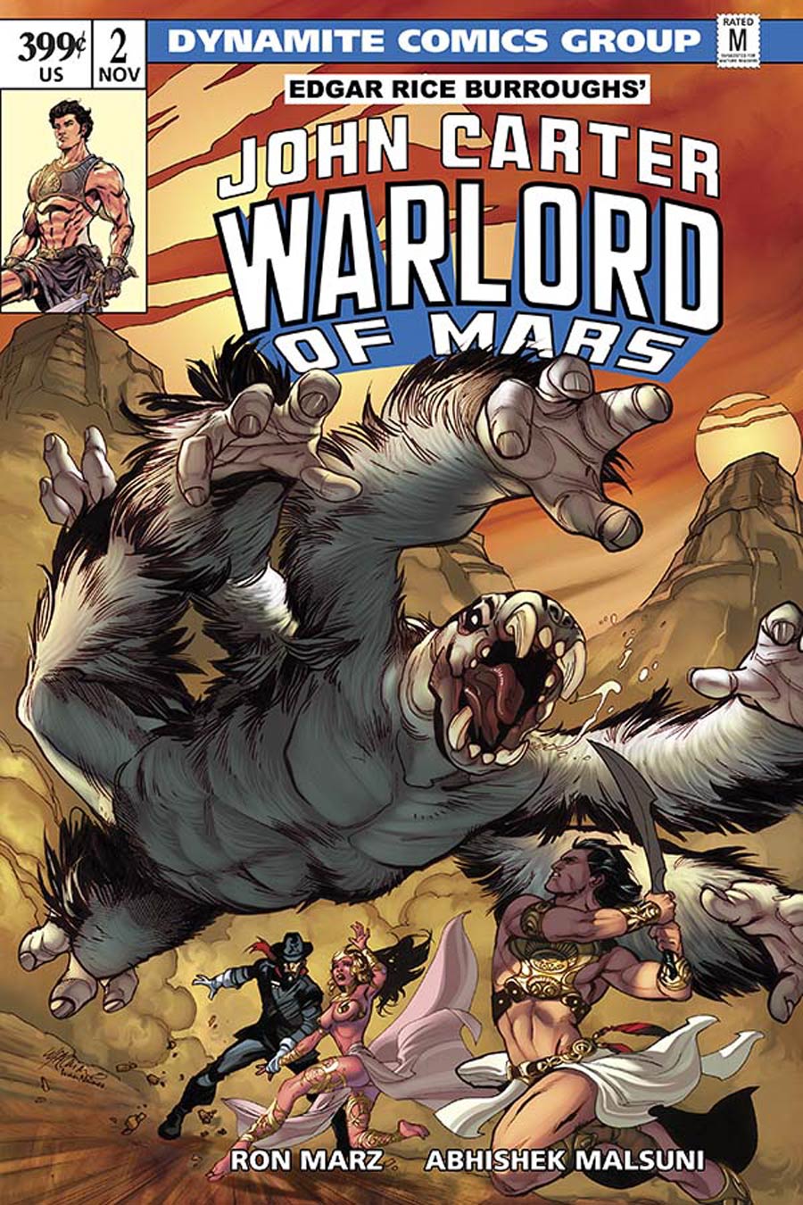 John Carter Warlord Of Mars Vol 2 #2 Cover C Variant Emanuela Lupacchino Cover