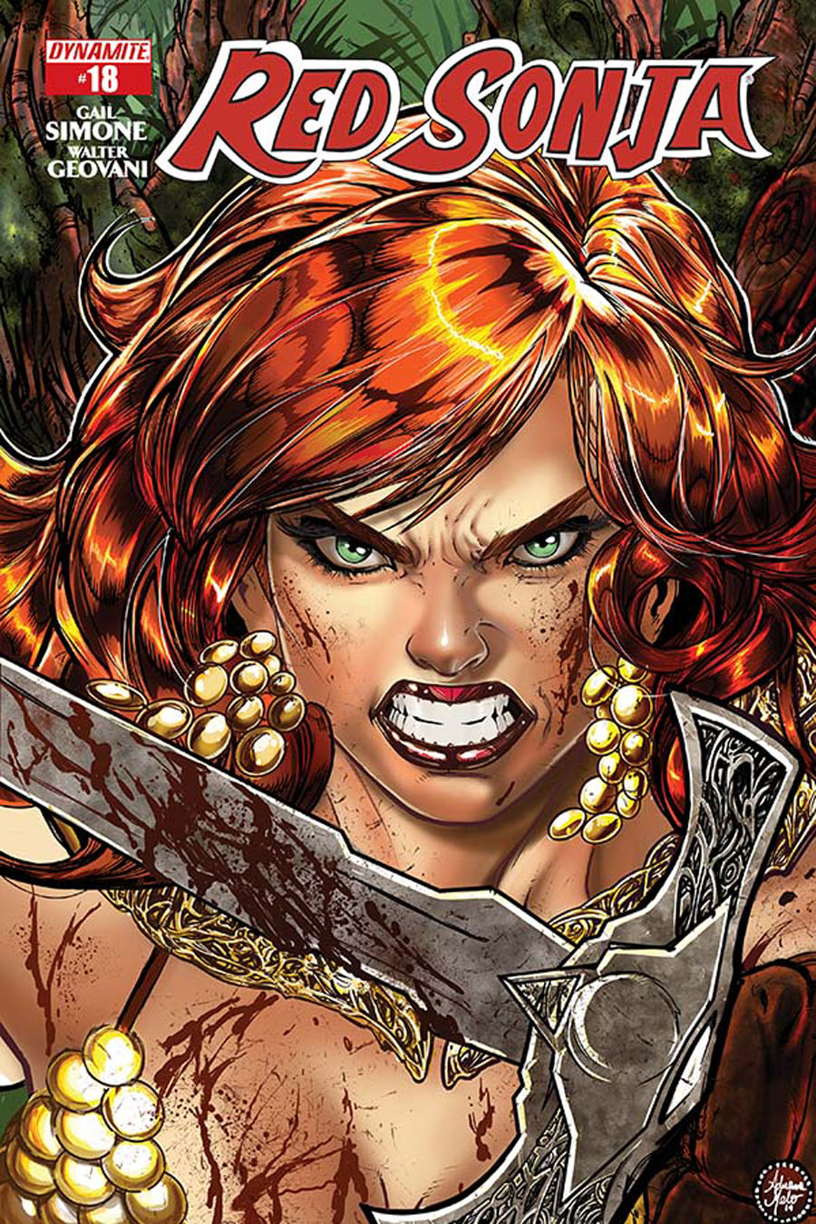 Red Sonja Vol 5 #18 Cover B Variant Adriana Melo Cover