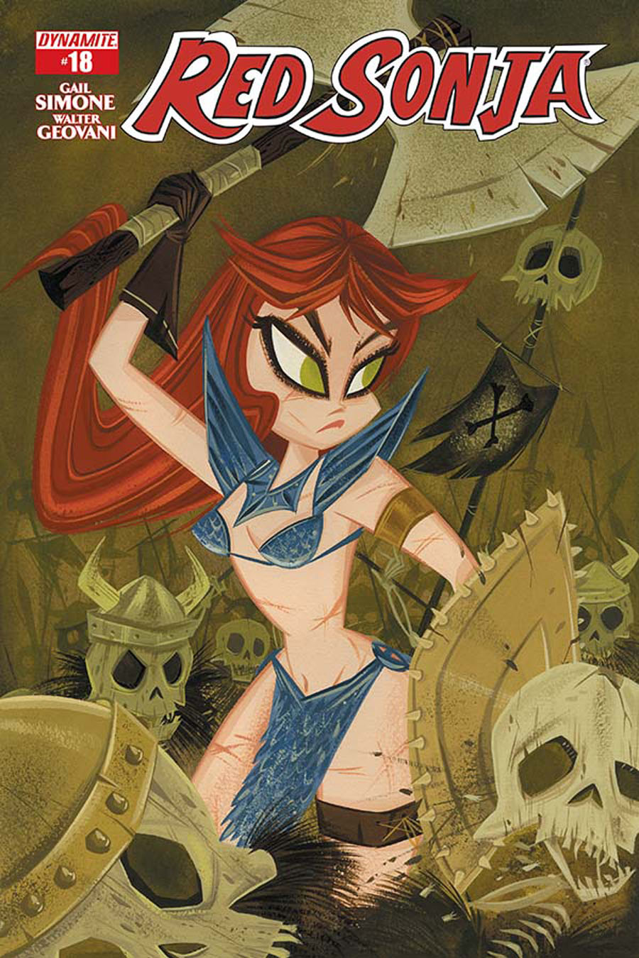 Red Sonja Vol 5 #18 Cover C Variant Stephanie Buscema Subscription Cover