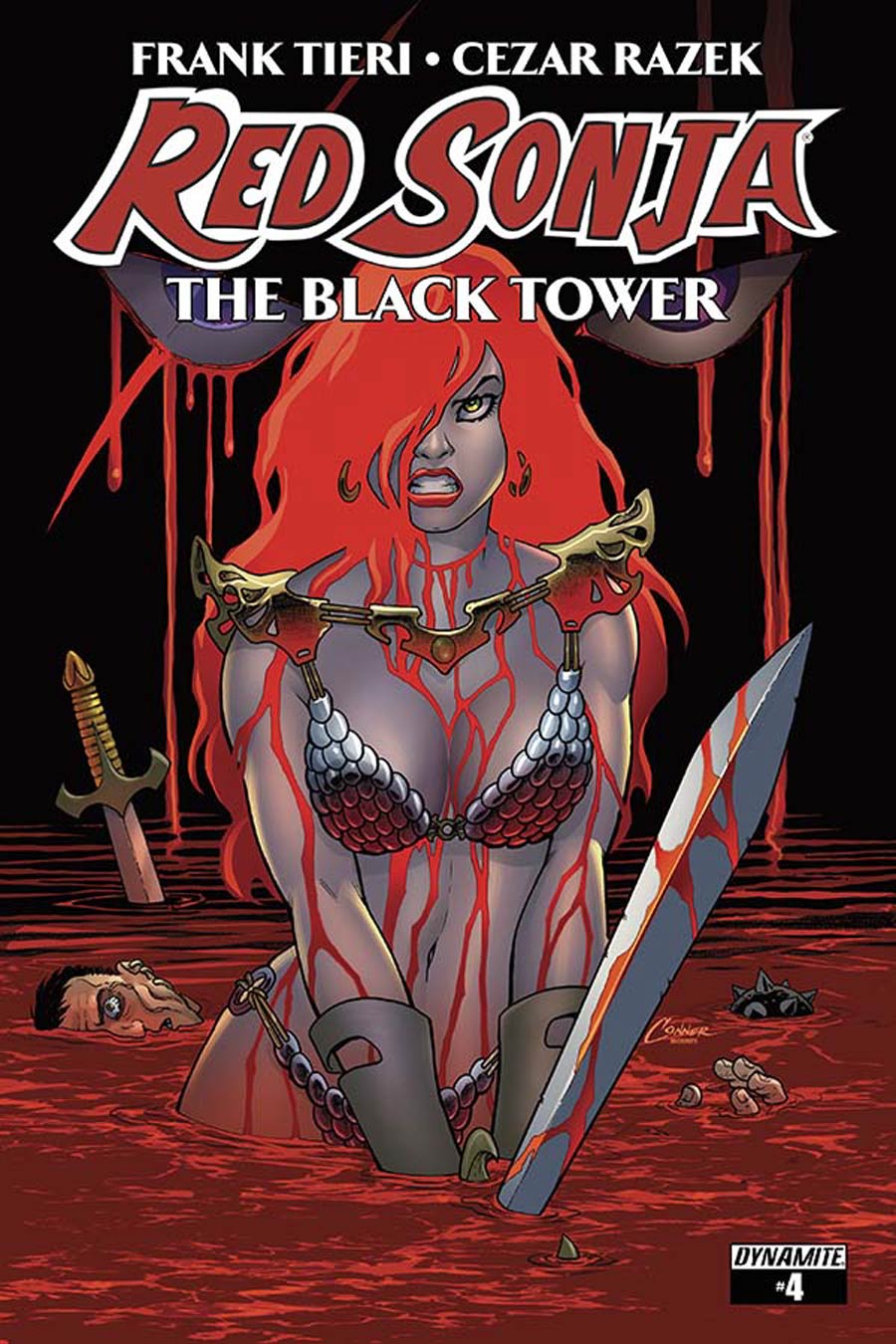 Red Sonja Black Tower #4 Cover A Regular Amanda Conner Cover