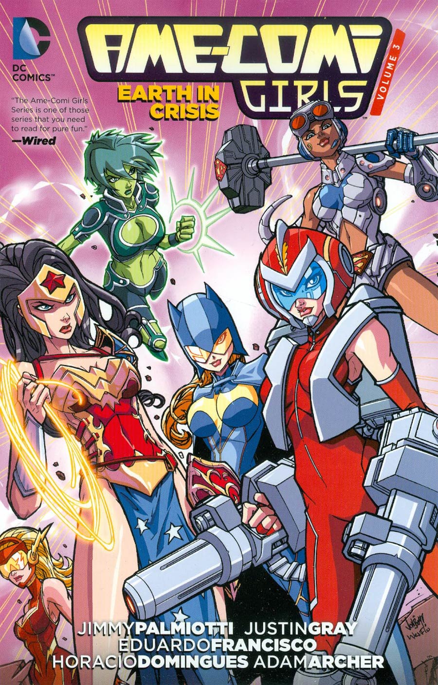 Ame-Comi Girls Vol 3 Earth In Crisis TP