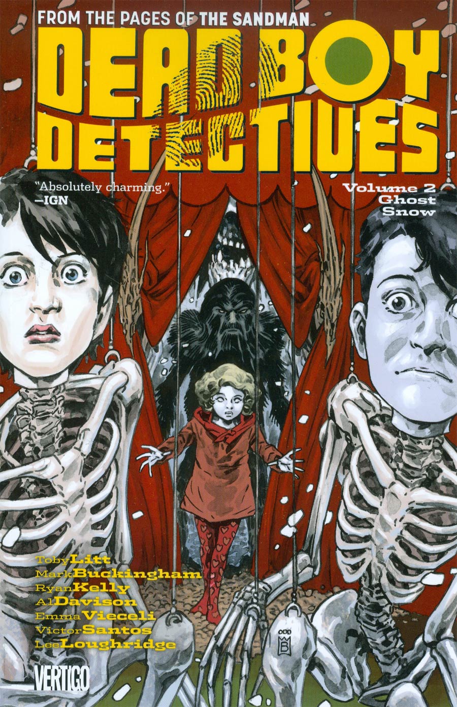 Dead Boy Detectives Vol 2 Ghost Snow TP