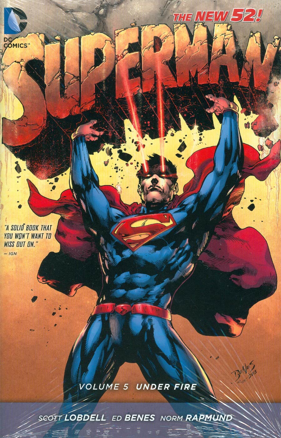 Superman (New 52) Vol 5 Under Fire HC