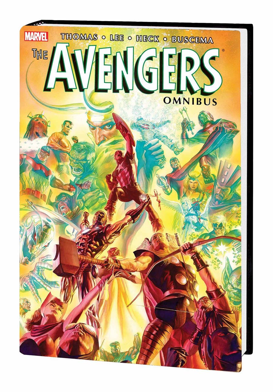 Avengers Omnibus Vol 2 HC Book Market Alex Ross Cover