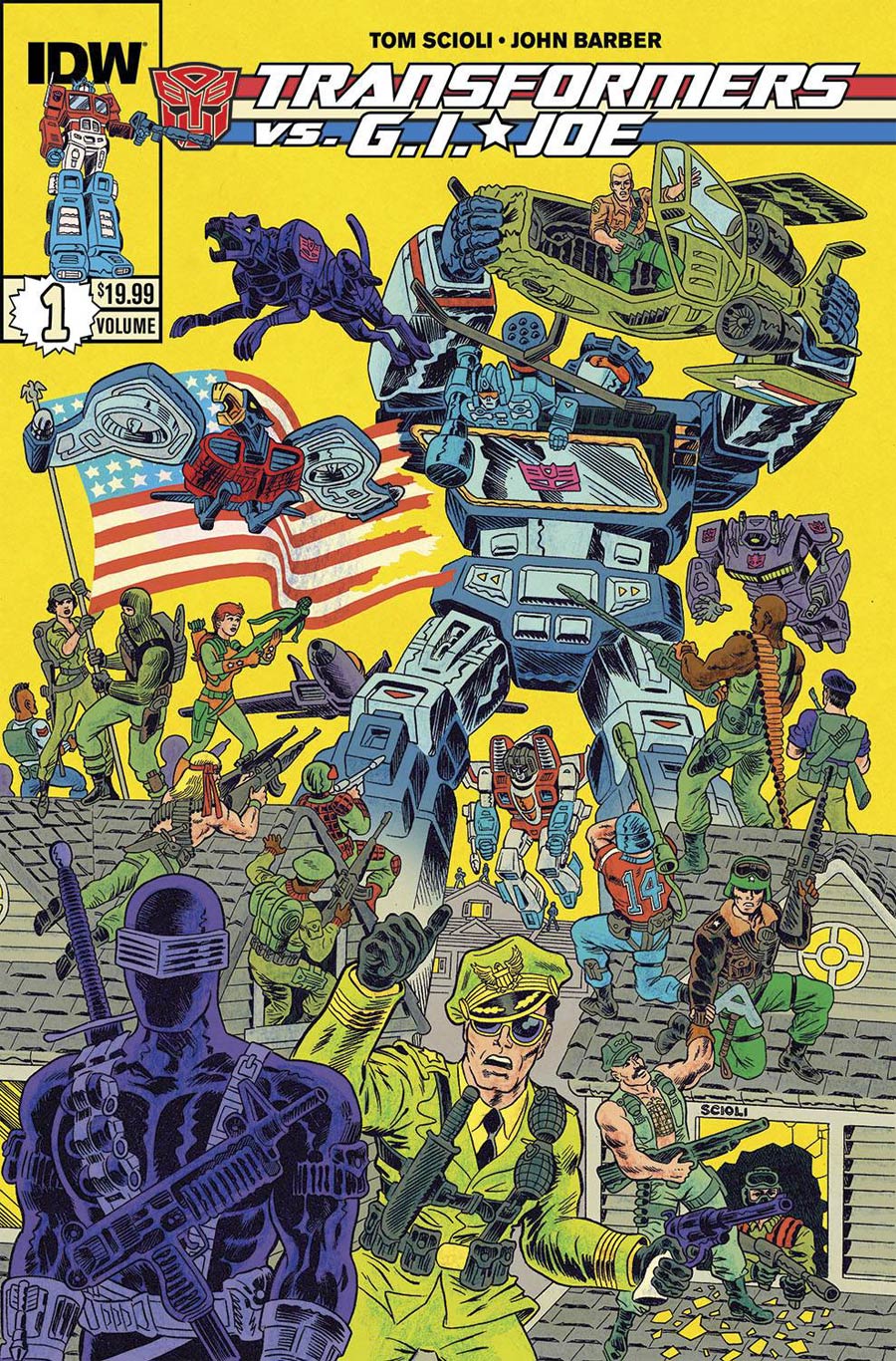 Transformers vs GI Joe Vol 1 TP