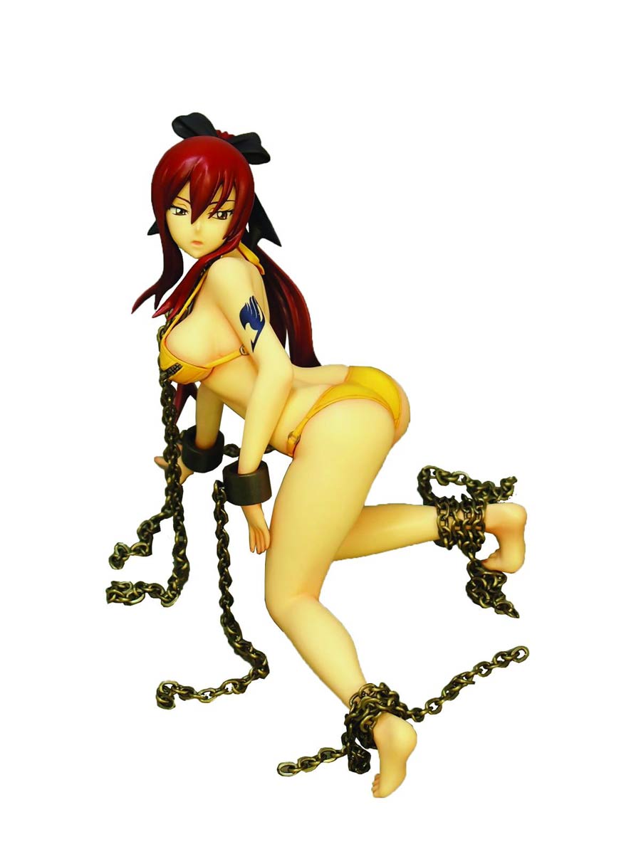 Fairy Tail Erza Scarlet Swimsuit Version PVC Figure