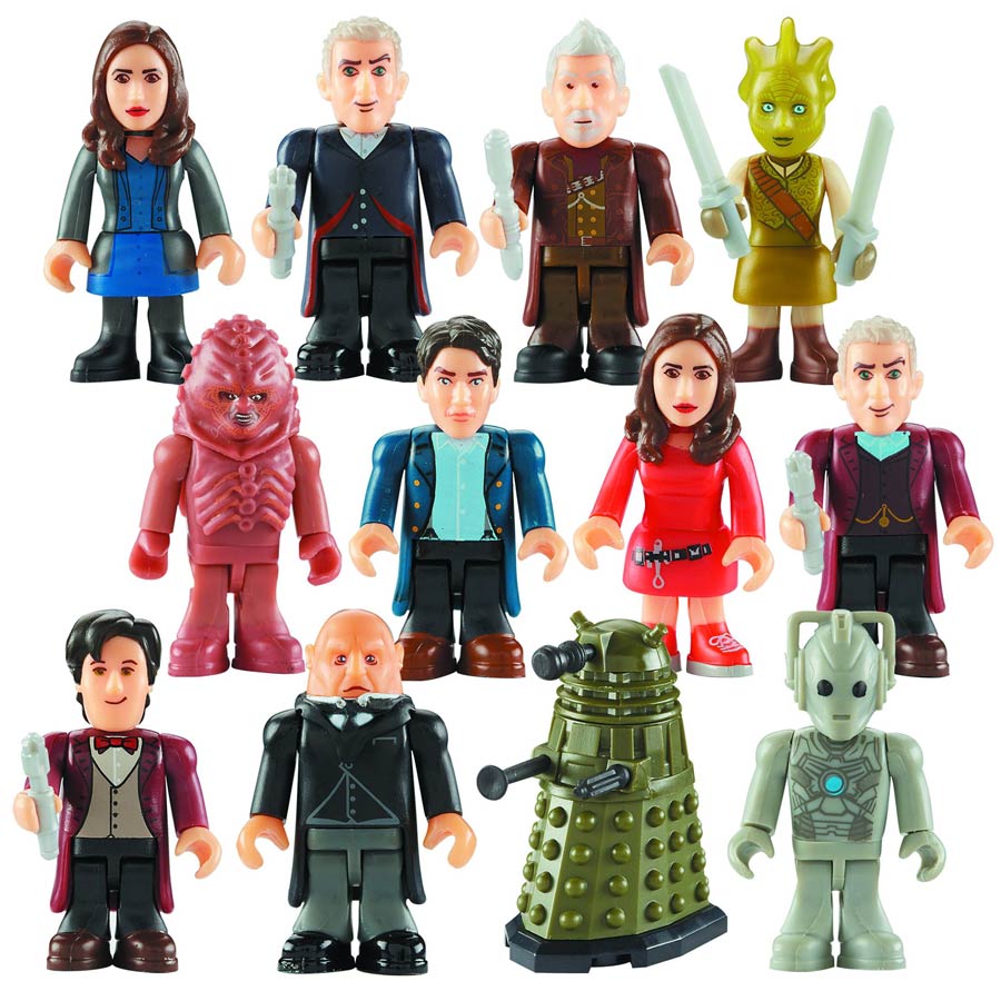 Doctor Who Character Building Mini Figure Series 4 36-Piece Display