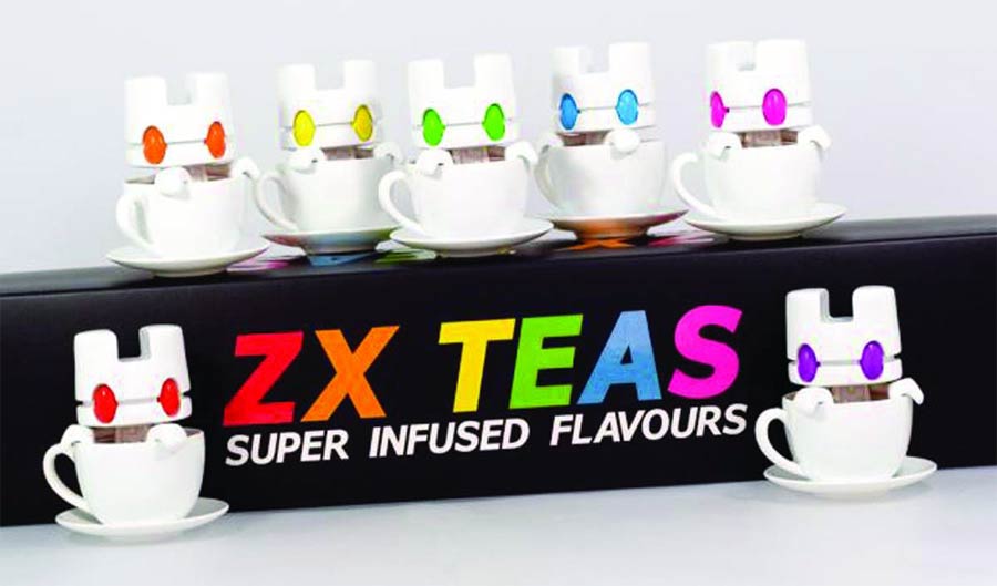 Lunartik ZX Teas Mini Figure Set White Edition